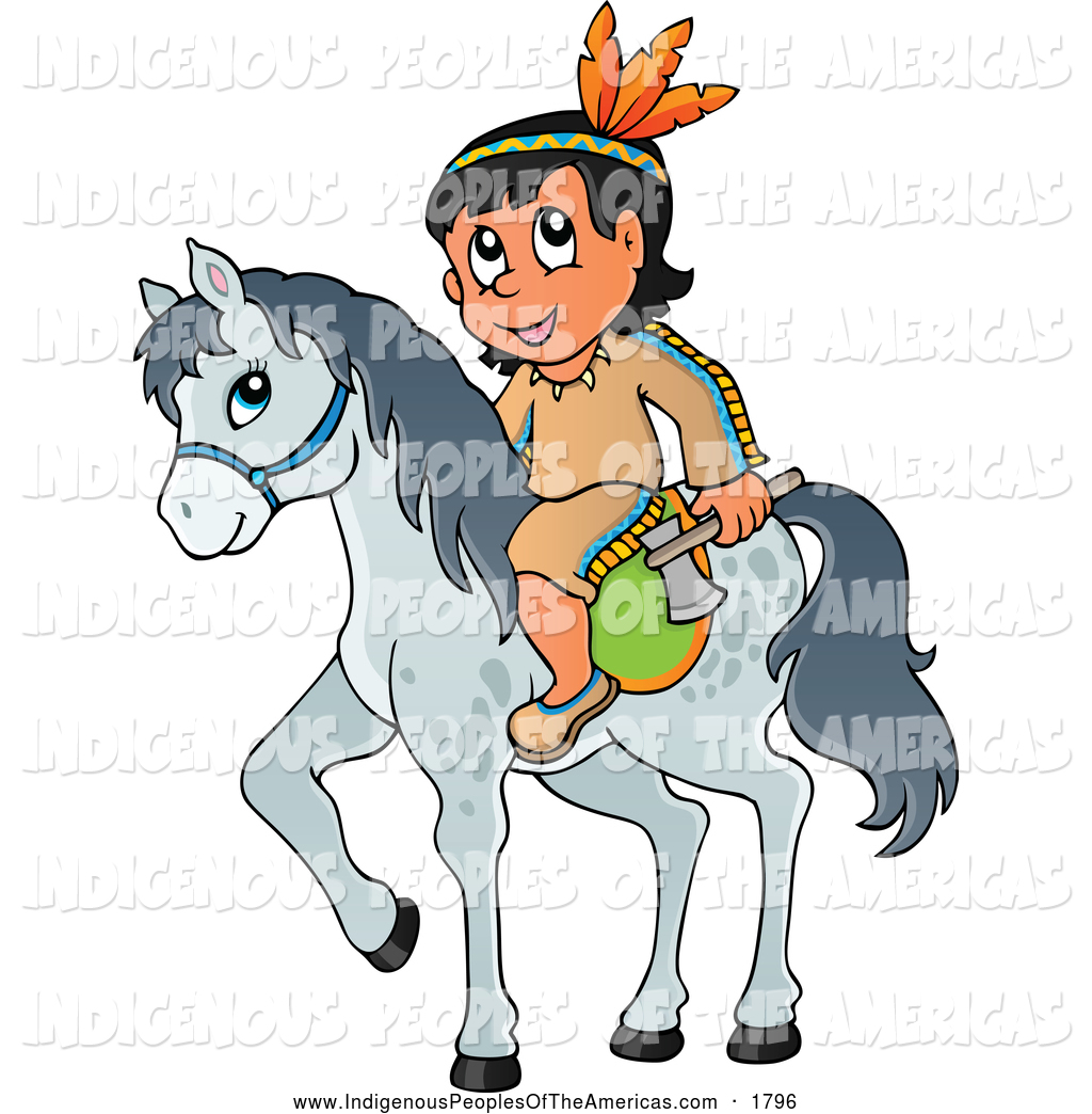 1024x1044 Native American Cartoon Clipart
