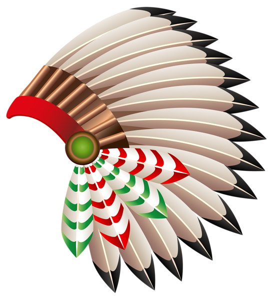 546x600 Native American Hat Clipart