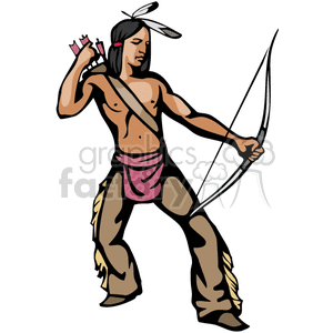 300x300 Royalty Free Indians 4162007 204 374336 Clip Art Images