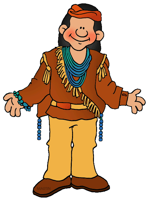 487x648 Native American Man Clipart