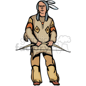 300x300 Clip Art People Indians And More Related Vector Clipart Images