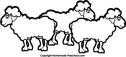 415x189 Lamb Clipart Nativity