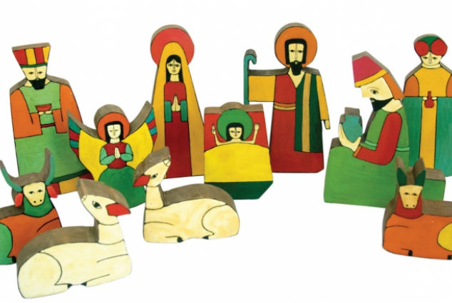 634x425 A Nativity Collection Shows How Different Cultures Imagine