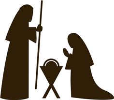 236x207 Nativity In Black And White With Bright Star Christmas Nativity
