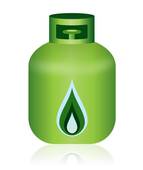 143x170 Natural Gas Bottle Stock Illustrations