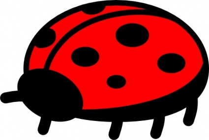 425x286 Peterm Ladybug Clip Art Vector, Free Vector Images