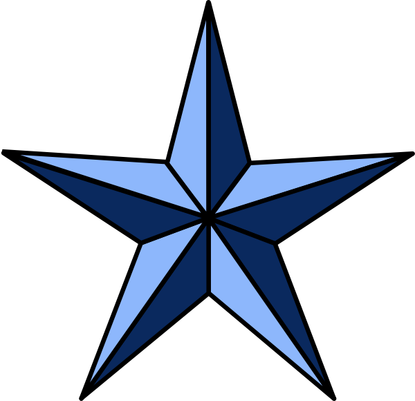600x580 Wla Nautical Star Clip Art