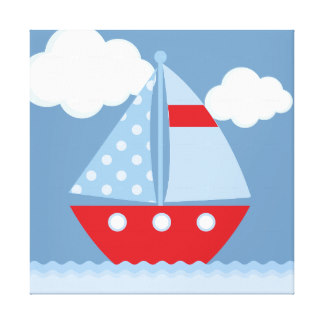 324x324 Sailboat Wrapped Canvas Prints Zazzle