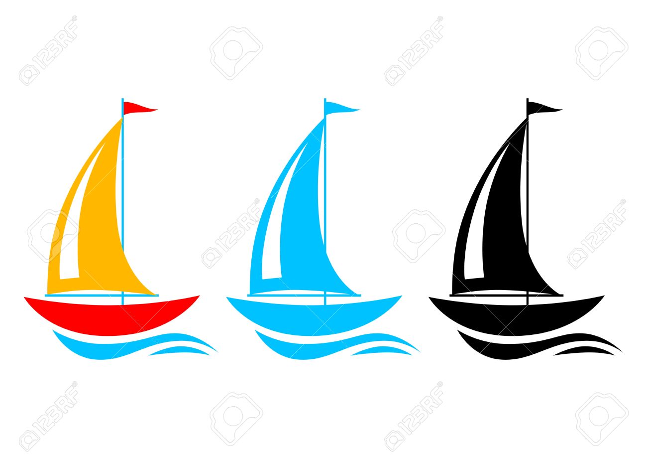 1300x919 Sailboat Clipart Vector
