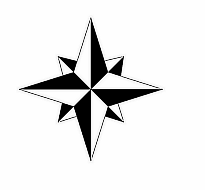 670x621 Eight Point Star Clip Art