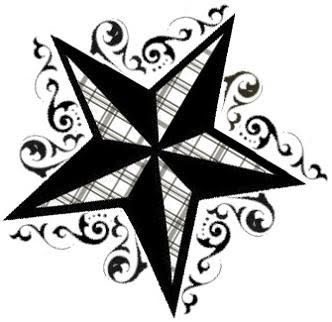 332x322 The Best Nautical Star Tattoos Ideas 3 Stars