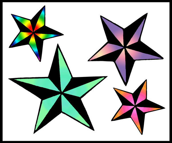 600x500 Nautical Stars By Melancholy Spiders