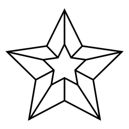 256x256 Star Stroke Icon 06