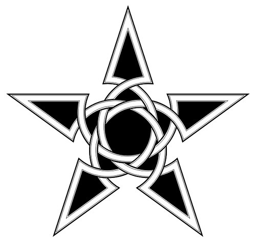 500x472 Star Tattoo Stencils