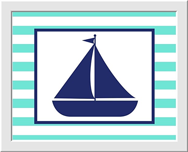 Navy Blue Sailboat | Free download on ClipArtMag