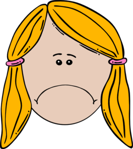 264x297 Sad Clip Art