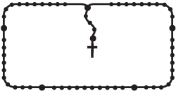 250x130 Tombstone Clipart Border