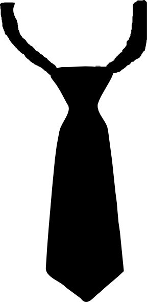 288x590 Necktie Clip Art