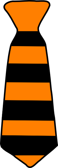 204x586 Tie Clipart Striped Tie