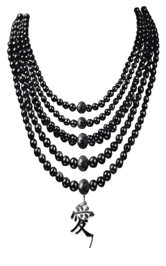 584x932 Bead Necklace Clip Art