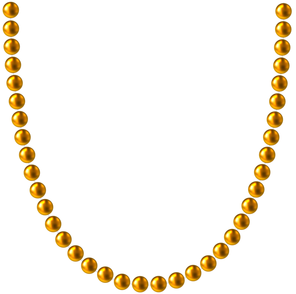 600x596 Gold Beads Png Clip Art Image Art