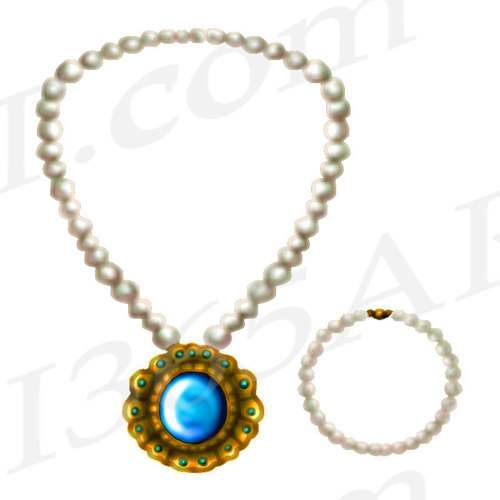 500x500 Necklace Clipart