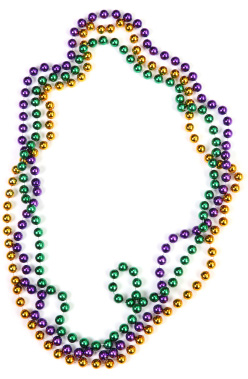 248x379 Mardi Gras Beads Clip Art