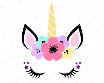 340x270 Unicorn Clip Art Etsy