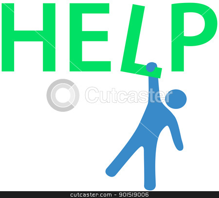 450x407 We Need Help Clipart