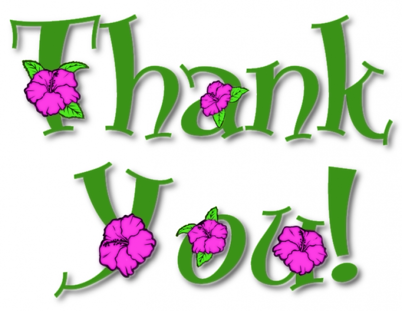 820x634 Thank You Flower Clipart Clipart Best10 Png We Need You Clip Art