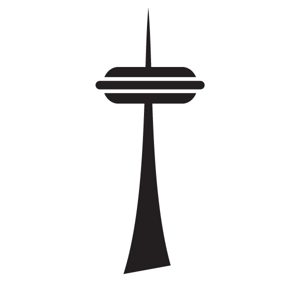 600x564 Space Needle Clip Art