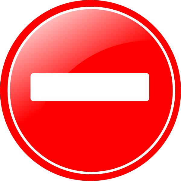 600x600 Negative Math Clipart