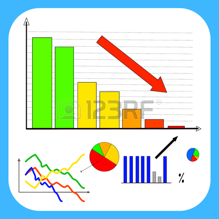 450x450 Negative Trend Market Crisis Royalty Free Cliparts, Vectors,