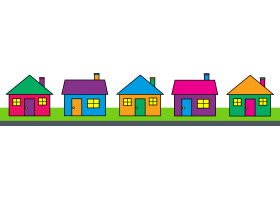 280x200 Neighborhood Clipart