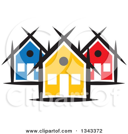 450x470 Colorful Clipart Neighborhood