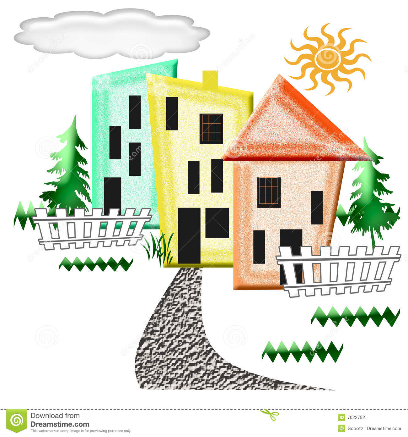 1300x1390 Neighborhood Clipart