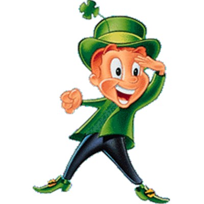 400x400 The Lucky Leprechaun Clipart