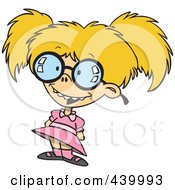 175x190 Clipart Devious Nerd With A Gadget 1