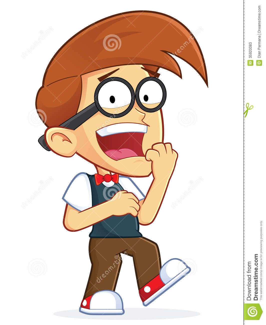 1065x1300 Clipart Of A Nerdy Boy