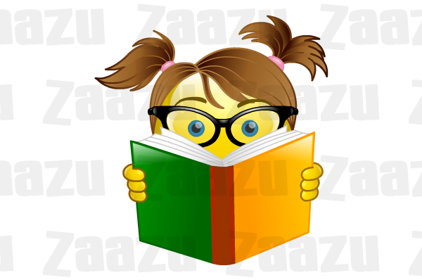 600x398 Geek Clipart Book Reading