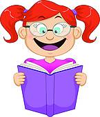 145x170 Nerd Girl Clip Art