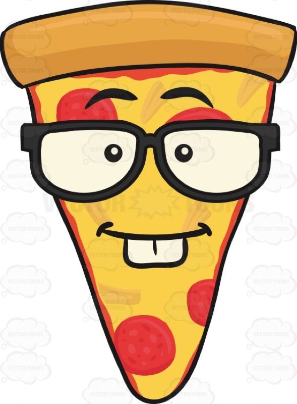 589x800 Smileys Clipart Pizza