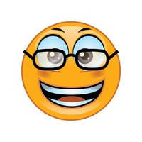 200x200 Pixel Art Nerd Girl Vector Image