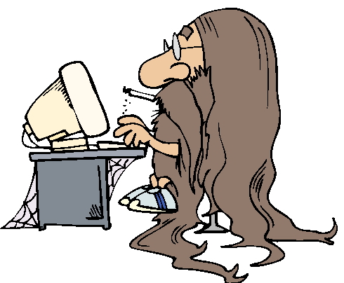 490x404 Computer Nerd Clip Art