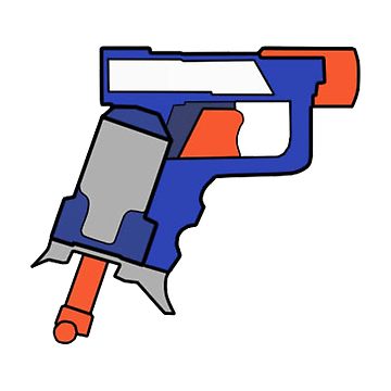 360x360 Nerf Toy Design Crown Of Darts Graphic T Shirt By Noeyebob