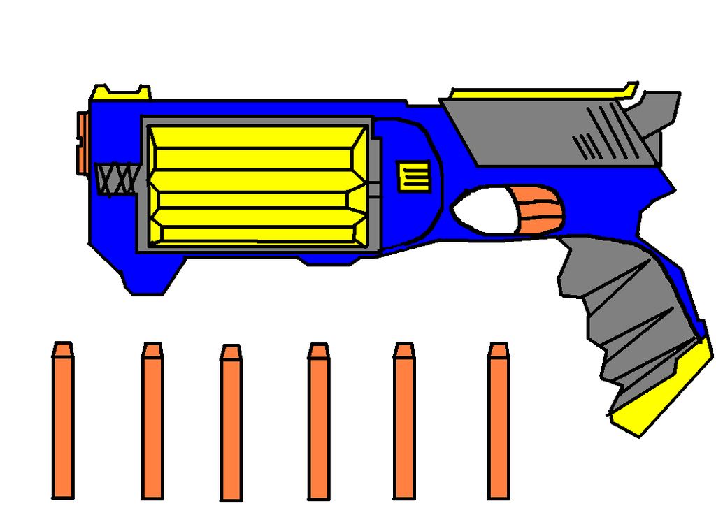 Nerf Gun Clipart | Free download on ClipArtMag