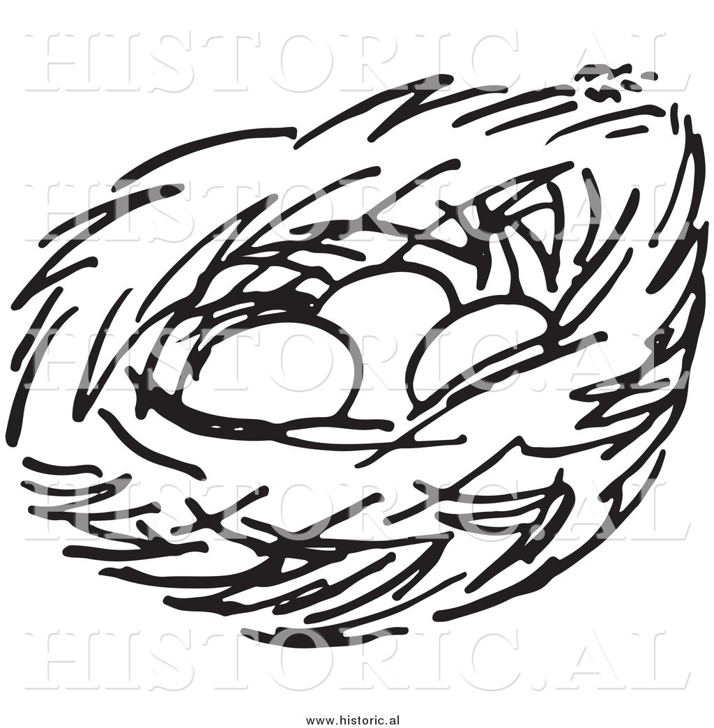 1024x1044 Empty Nest Clipart Black And White Letters Example