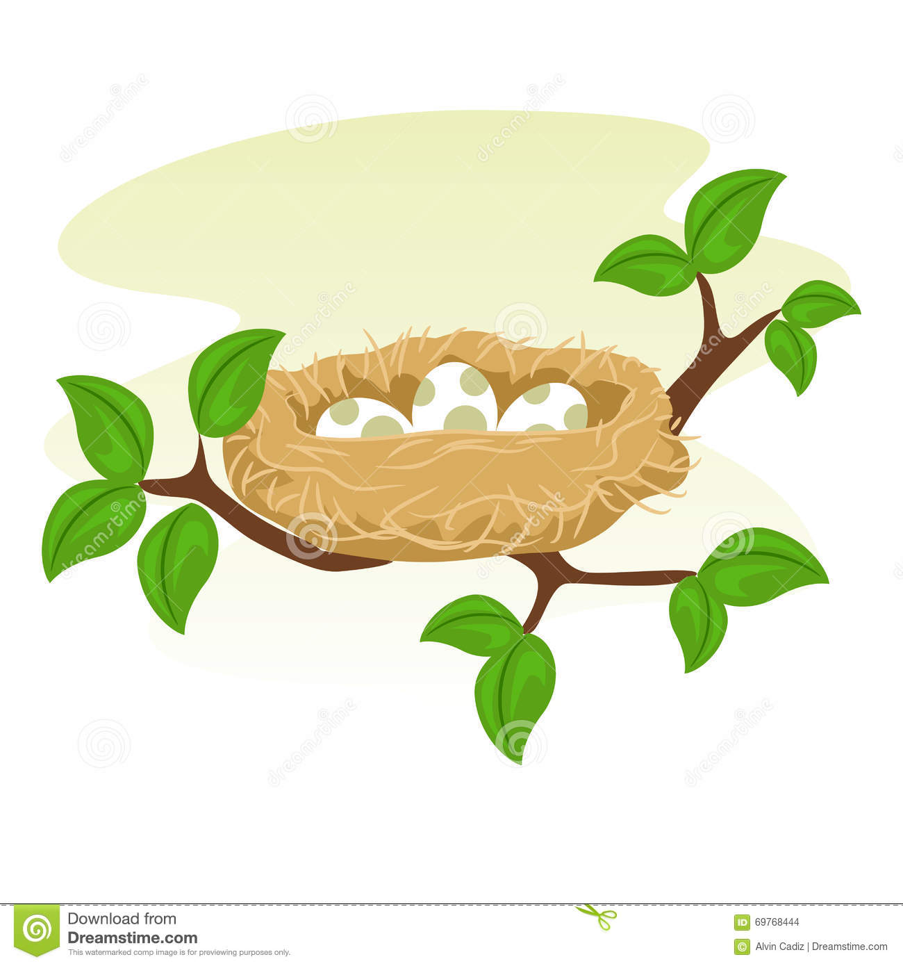 1300x1390 Bird's Nest Clipart Tree Clipart