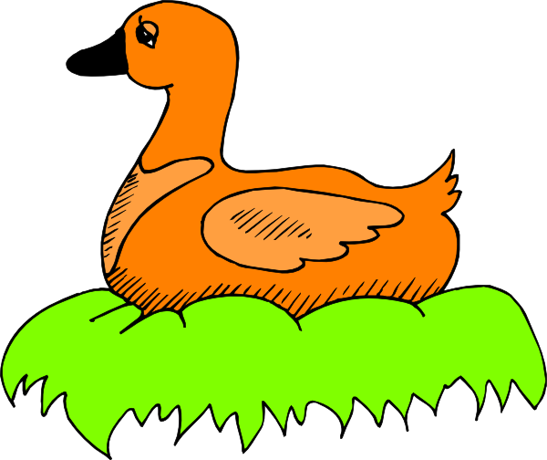 600x504 Duck Nest Clipart