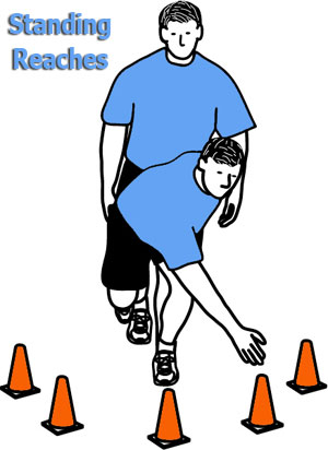 300x412 Single Leg Stance Clipart